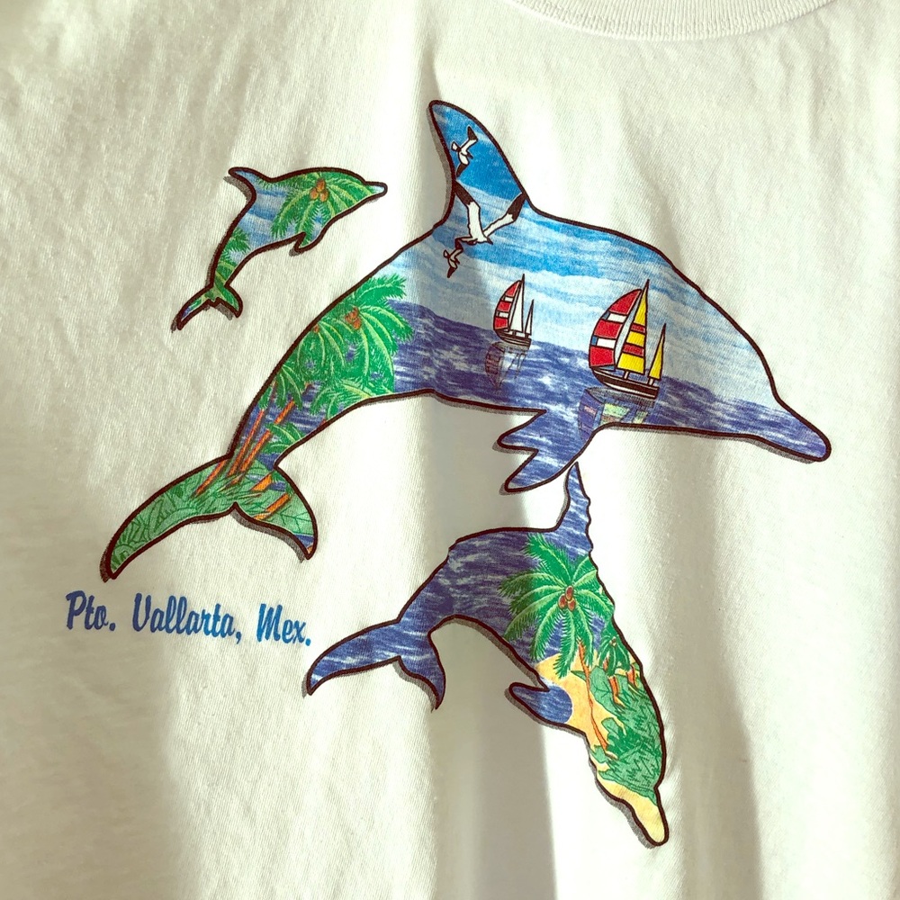 Puerto Vallarta Dolphin Tee